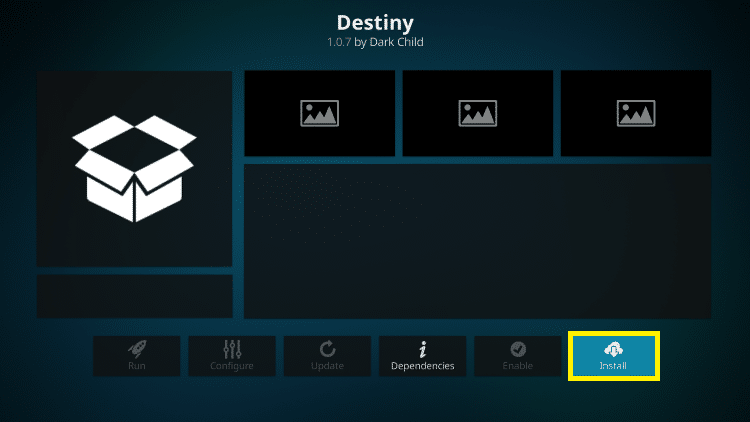 Destiny Addon