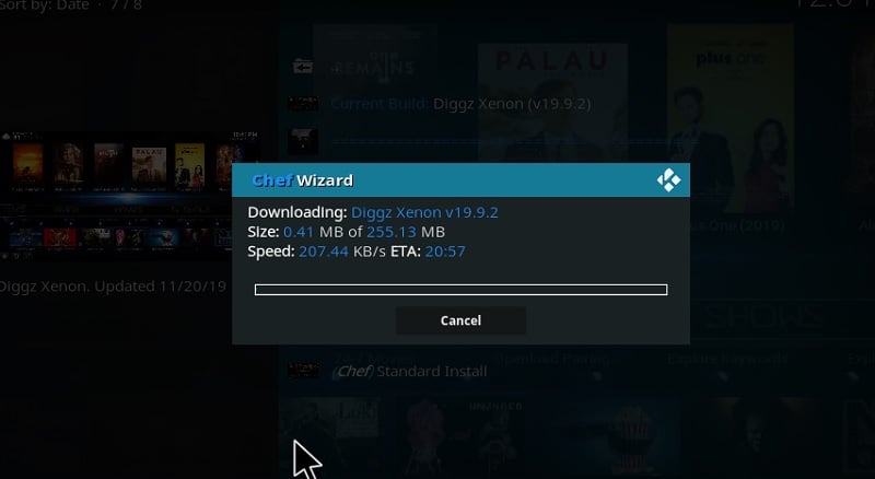 install Diggz Xenon Build on Kodi