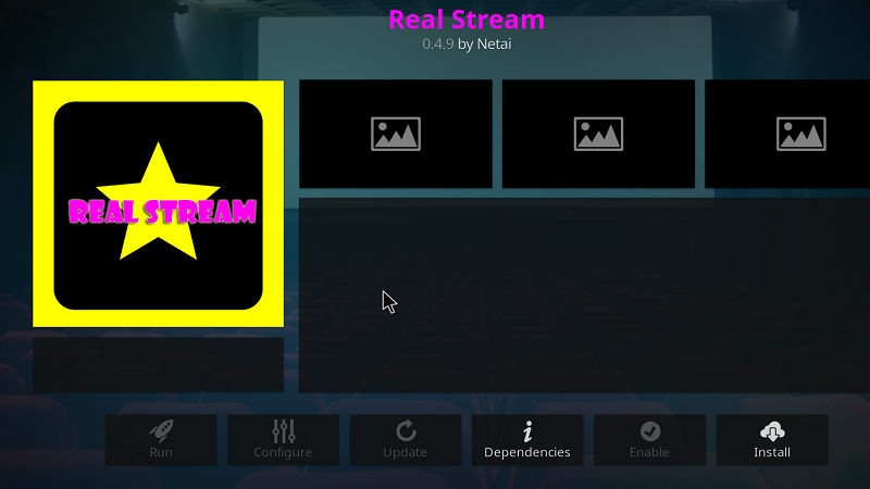 Real Stream Addon