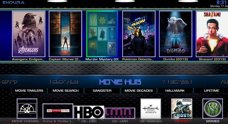 best kodi movie build