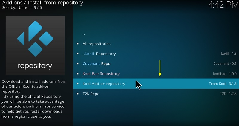 Kodi Add-on repository