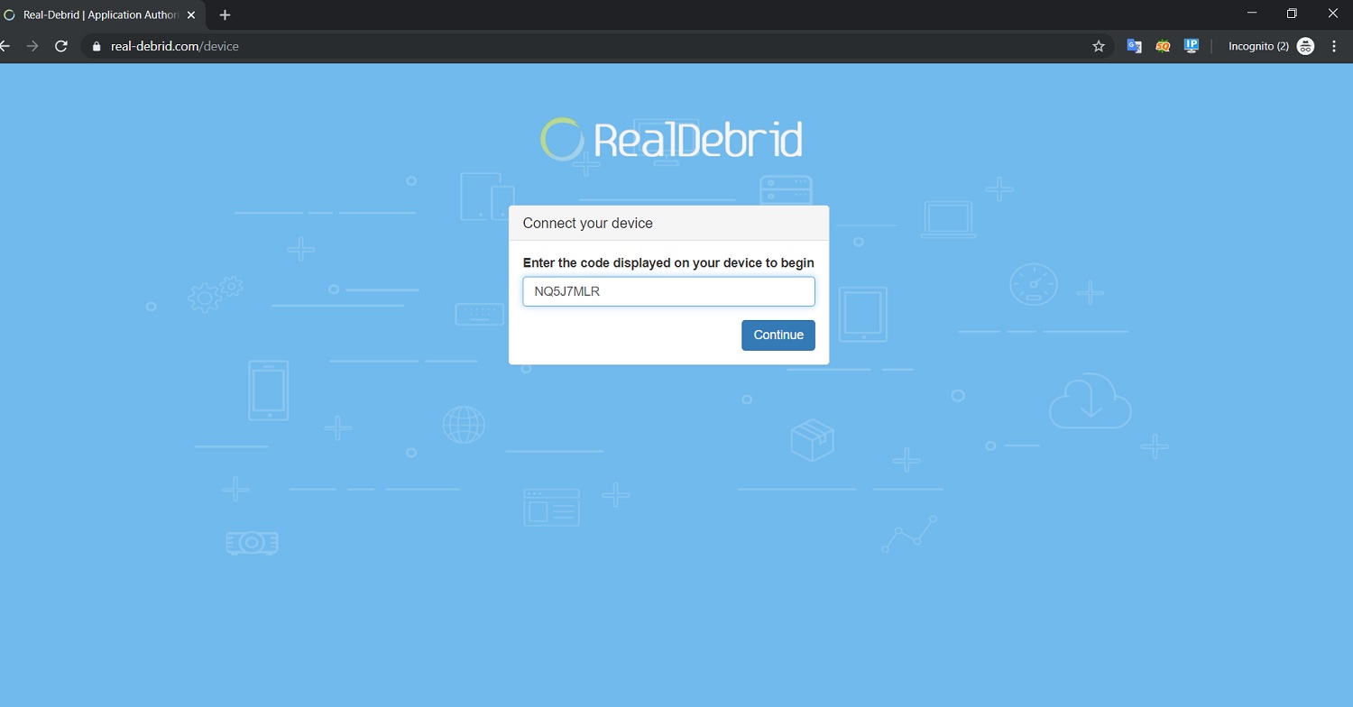 how to create real debrid account