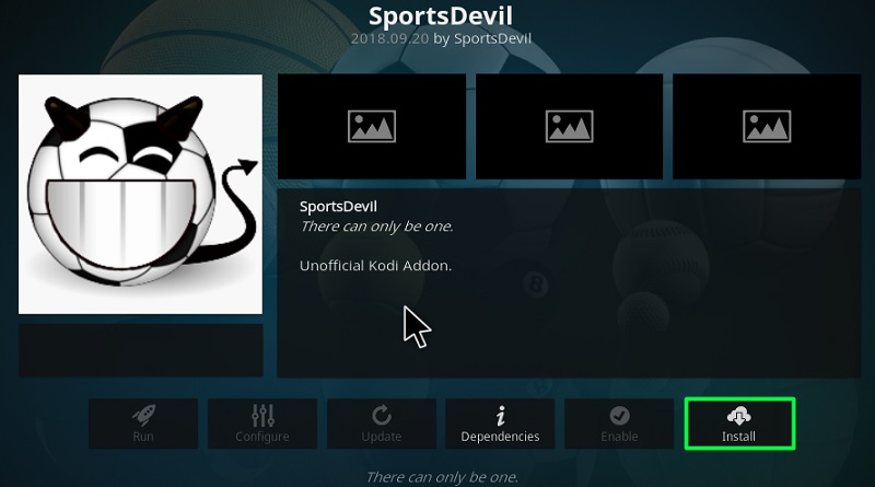 sports devil kodi zip