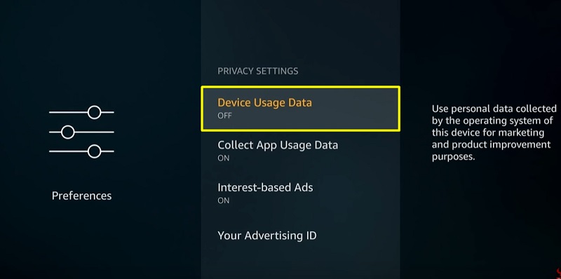device usage data